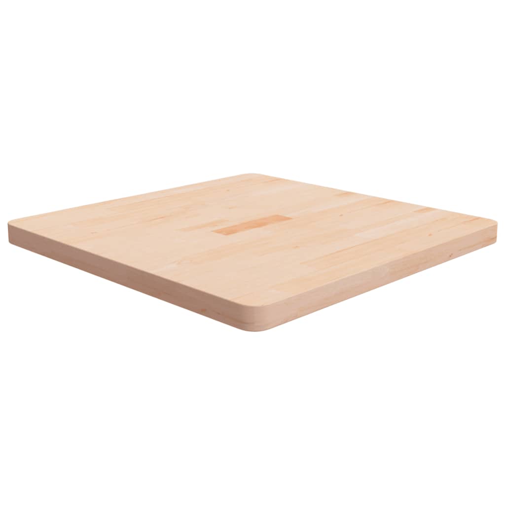 vidaXL Tabletop Square 70x70x4 cm Oak Untreated
