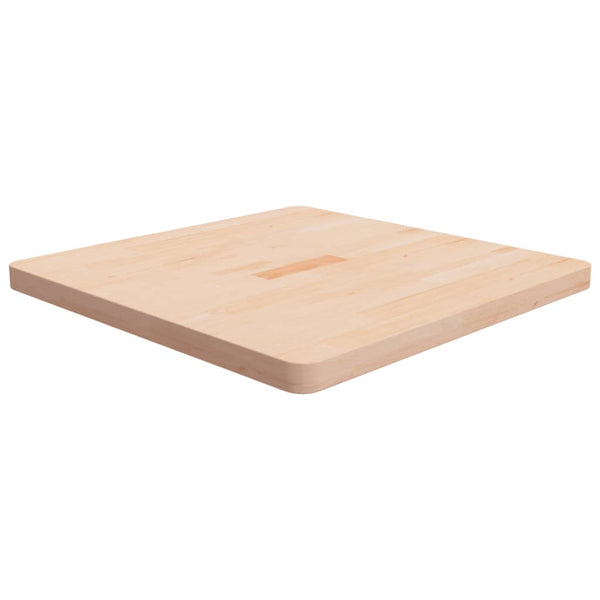 vidaXL Tabletop Square 70x70x4 cm Oak Untreated