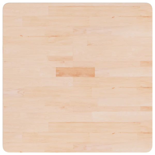 vidaXL Tabletop Square 70x70x4 cm Oak Untreated