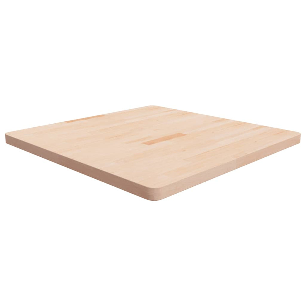 vidaXL Tabletop Square 90x90x4 cm Oak Untreated