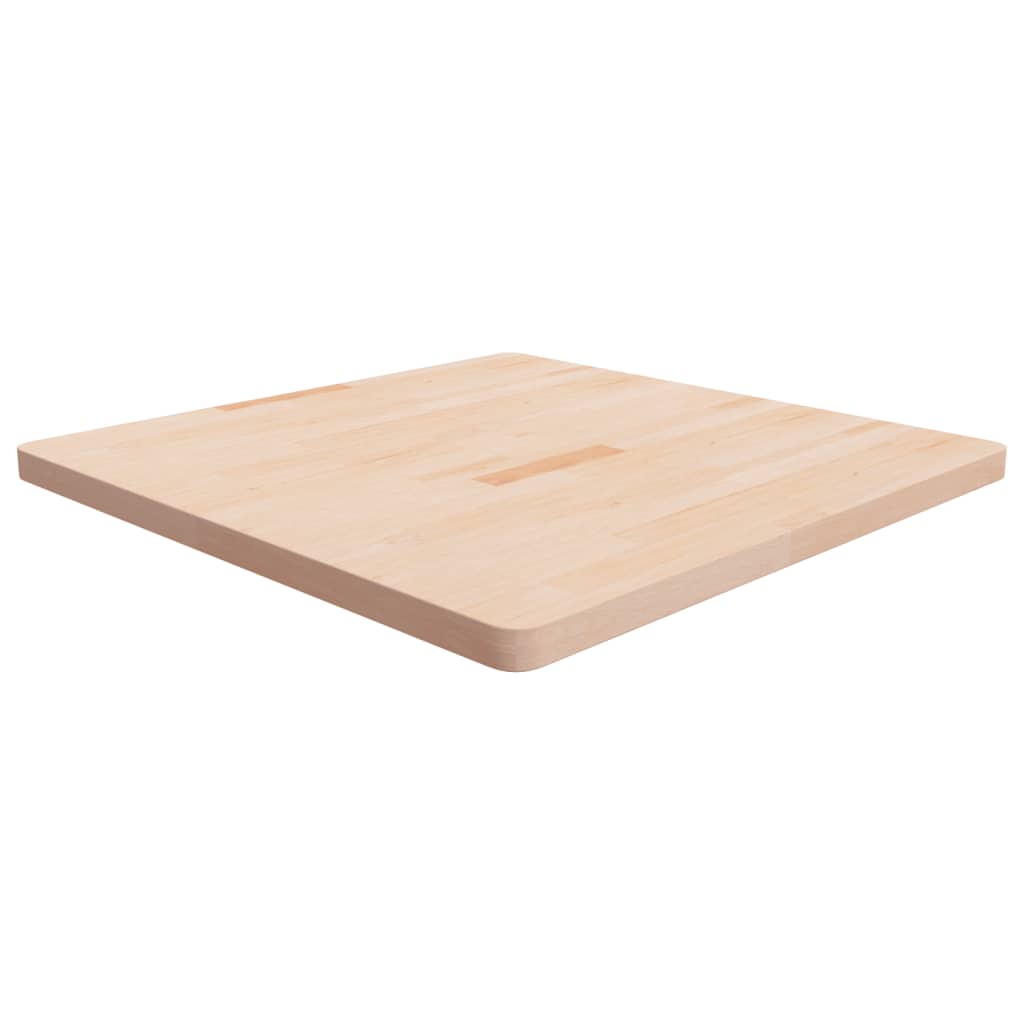 vidaXL Tabletop Square 90x90x4 cm Oak Untreated