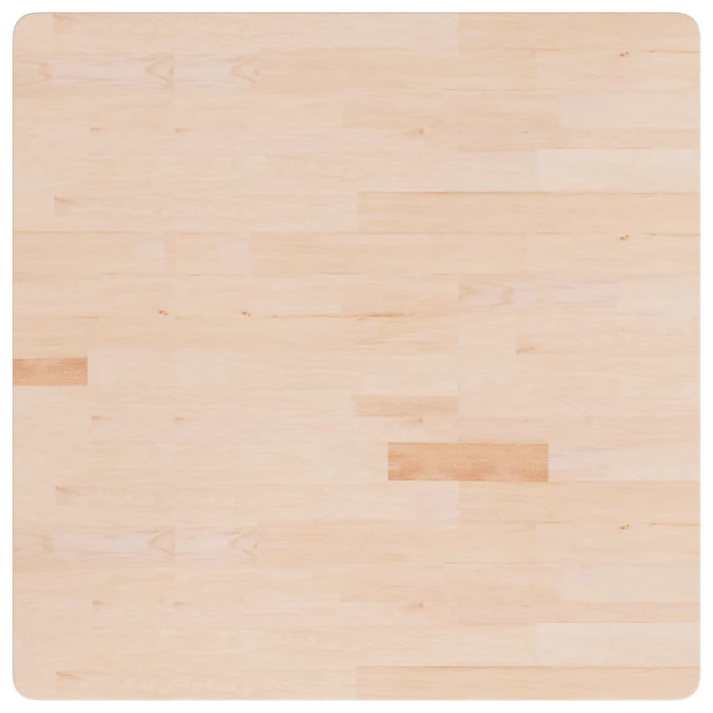 vidaXL Tabletop Square 90x90x4 cm Oak Untreated
