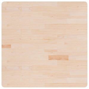 vidaXL Tabletop Square 90x90x4 cm Oak Untreated