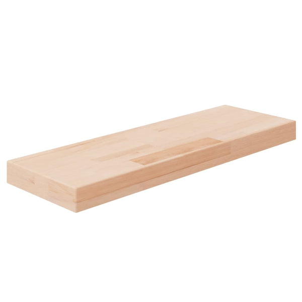 vidaXL Shelf Board 60x20x4 cm Untreated Solid Oak Wood
