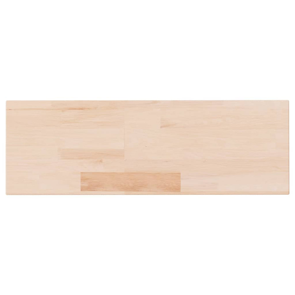 vidaXL Shelf Board 60x20x4 cm Untreated Solid Oak Wood
