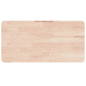 vidaXL Vanity Top 100x60x4 cm Solid Wood Untreated