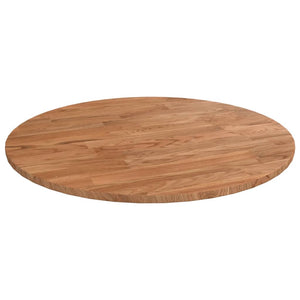 vidaXL Round Tabletop Light Brown Ø40x1.5 cm Treated Oak Wood