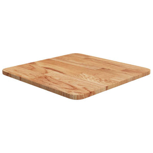 vidaXL Tabletop Square Light Brown 40x40x1.5cm Treated Oak