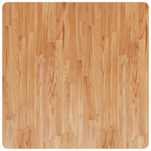 vidaXL Tabletop Square Light Brown 80x80x1.5cm Treated Oak
