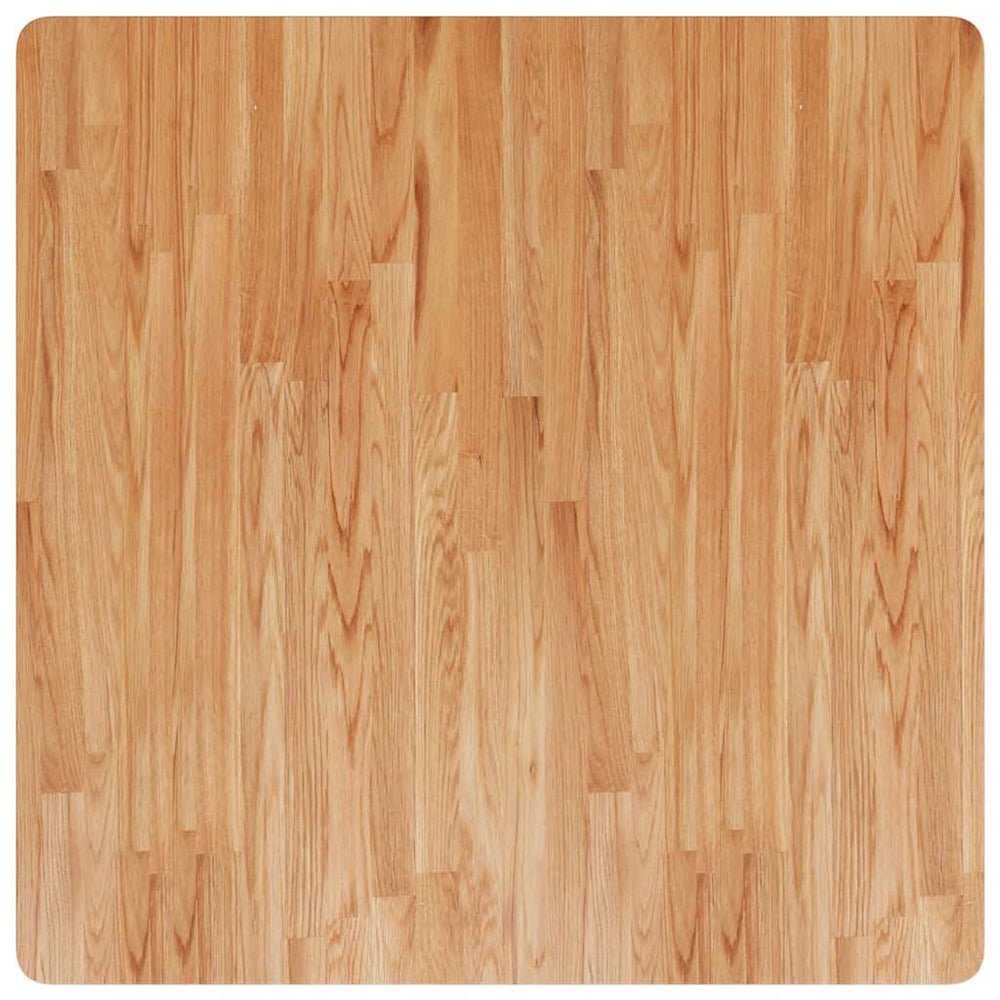 vidaXL Table Top Square Light Brown 90x90x1.5 cm Treated Oak