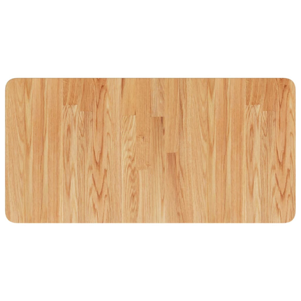 vidaXL Countertop Light Brown 80x40x1.5 cm Solid Wood Treated