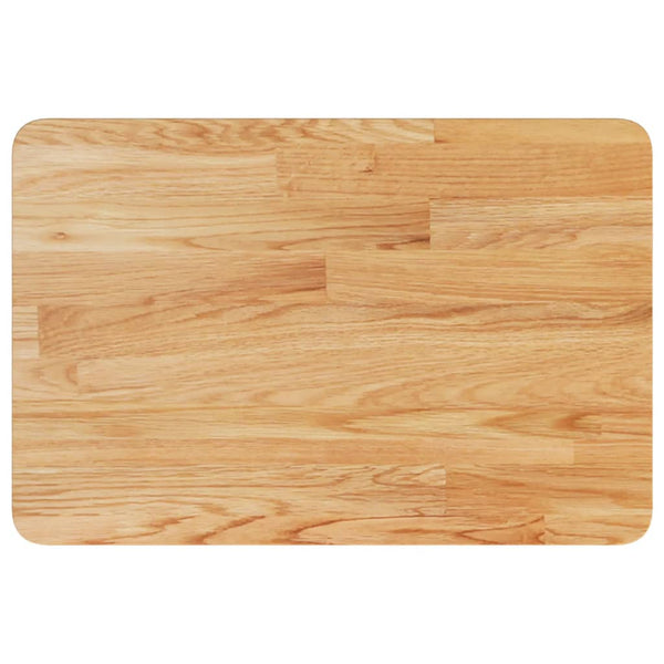 vidaXL Solid Wood Countertop Light Brown 60x40x1.5 cm Treated