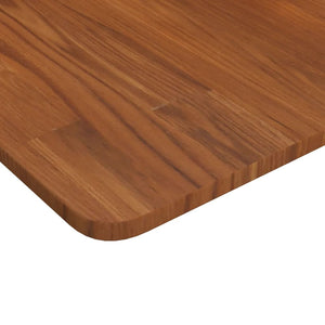 vidaXL Square Tabletop Dark Brown 40x40x1.5 cm Treated Oak