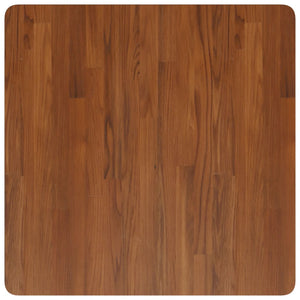 vidaXL Tabletop Square Dark Brown 70x70x1.5 cm Treated Oak