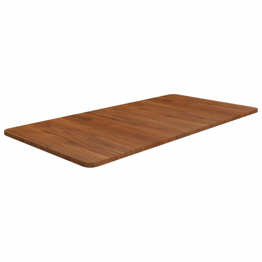 vidaXL Countertop Dark Brown 100x50x1.5 cm Solid Wood Treated