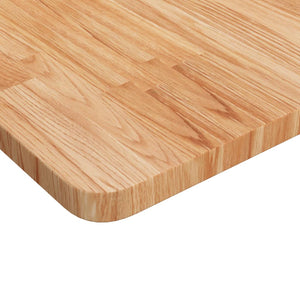 vidaXL Table Top Square Light Brown 50x50x2.5cm Treated Oak