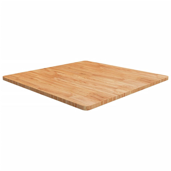 vidaXL Table Top Square Light Brown 90x90x2.5cm Treated Oak