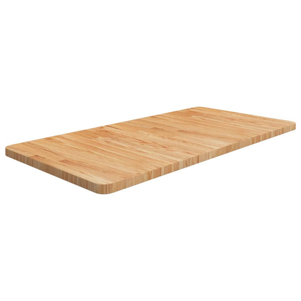 vidaXL Countertop Light Brown 100x50x2.5 cm Solid Wood Treated