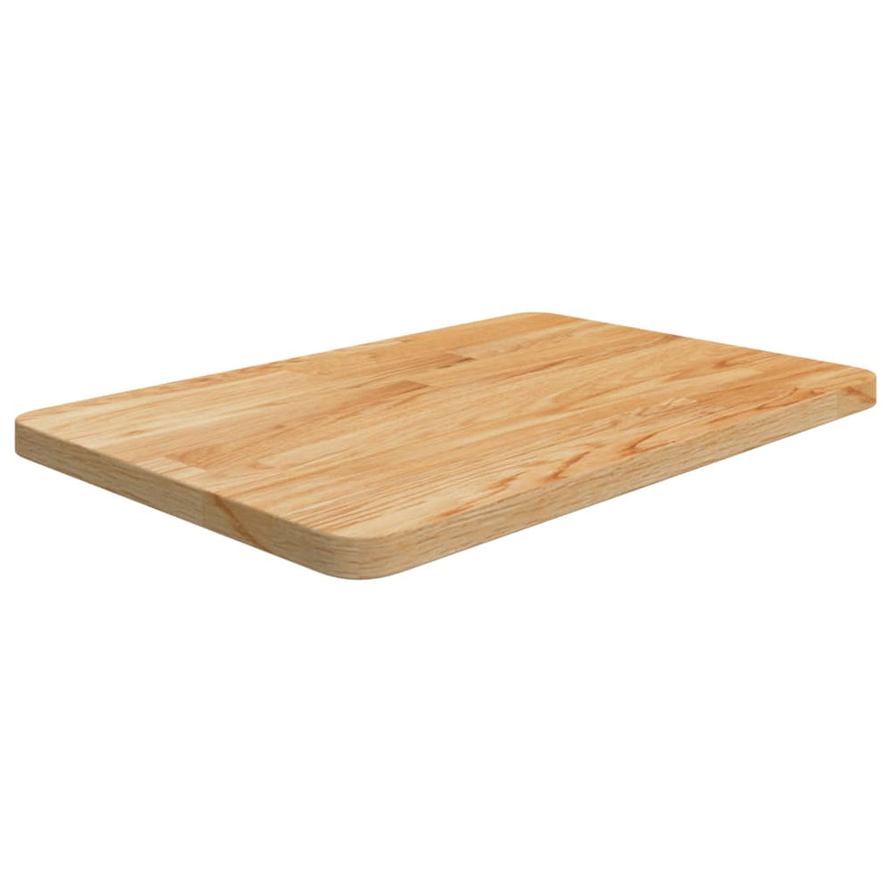vidaXL Light Brown Vanity Top 60x40x2.5 cm Solid Treated Wood