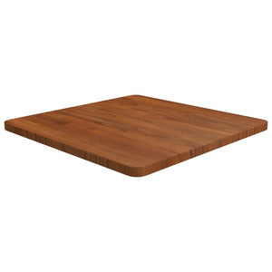 vidaXL Tabletop Square Dark Brown 60x60x2.5 cm Treated Oak