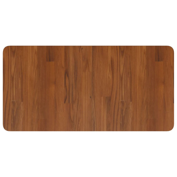 vidaXL Dark Brown Washbasin Top 80x40x2.5 cm Solid Wood Treated