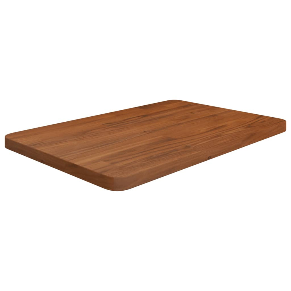 vidaXL Dark Brown Vanity Top 60x40x2.5 cm Solid Wood Treated