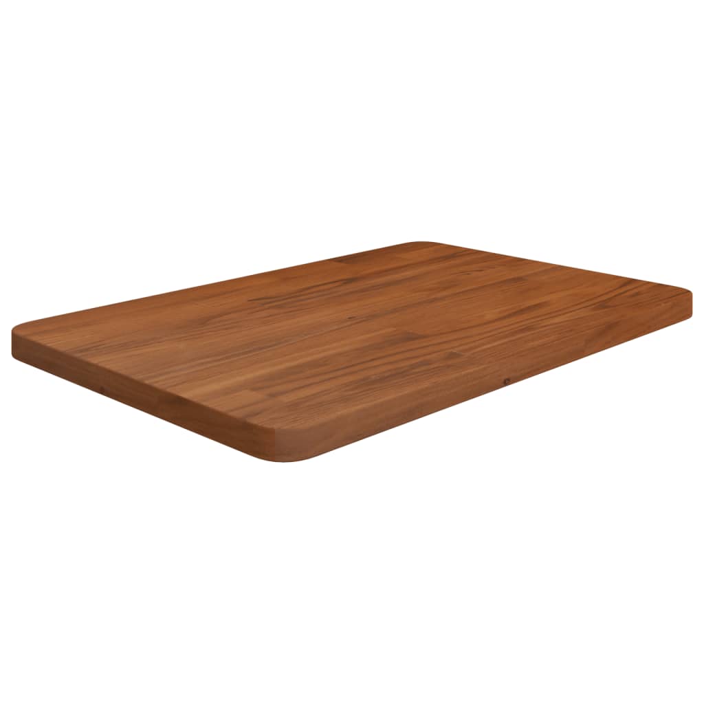 vidaXL Dark Brown Vanity Top 60x40x2.5 cm Solid Wood Treated