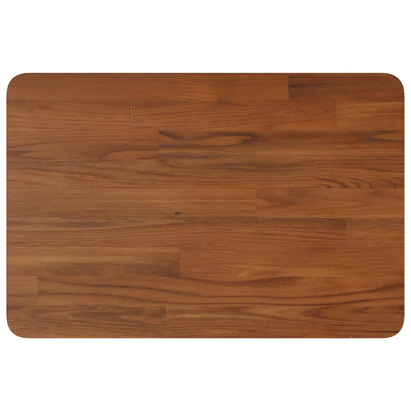 vidaXL Dark Brown Vanity Top 60x40x2.5 cm Solid Wood Treated