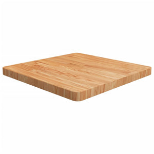 vidaXL Tabletop Square Light Brown 60x60x4 cm Treated Oak