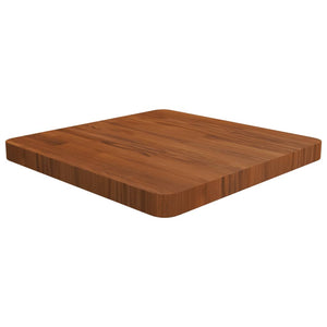vidaXL Tabletop Square Dark Brown 50x50x4 cm Treated Oak