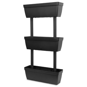 vidaXL Planter Set 6-Piece 100 cm Anthracite