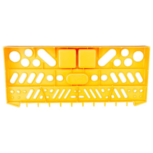 vidaXL Tool Wall 500x1000 mm 50 Hooks PP