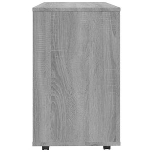 vidaXL Side Table Gray Sonoma 70x35x55 cm Engineered Wood