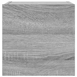 vidaXL TV Wall Cabinets 4 pcs. Sonoma Grey 30.5x30x30 cm