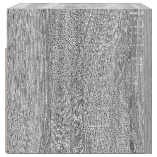 vidaXL TV Wall Cabinets 4 pcs. Sonoma Grey 30.5x30x30 cm