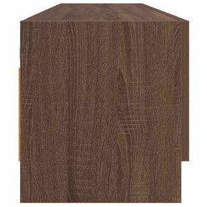 vidaXL Wardrobe Brown Oak Look 100x32.5x35 cm Engineered Wood