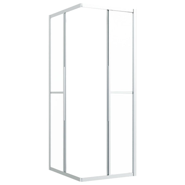 vidaXL Frosted ESG Shower Enclosure 90x70x180 cm