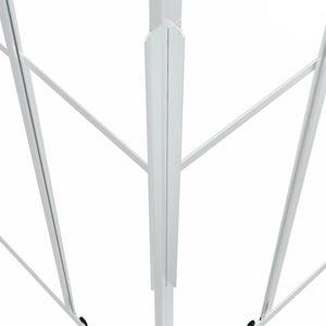 vidaXL Frosted ESG Shower Enclosure 90x70x180 cm