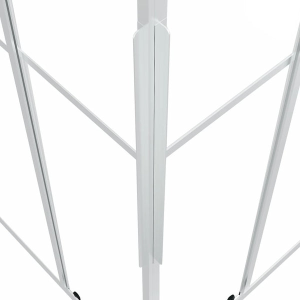 vidaXL Frosted ESG Shower Enclosure 90x70x180 cm