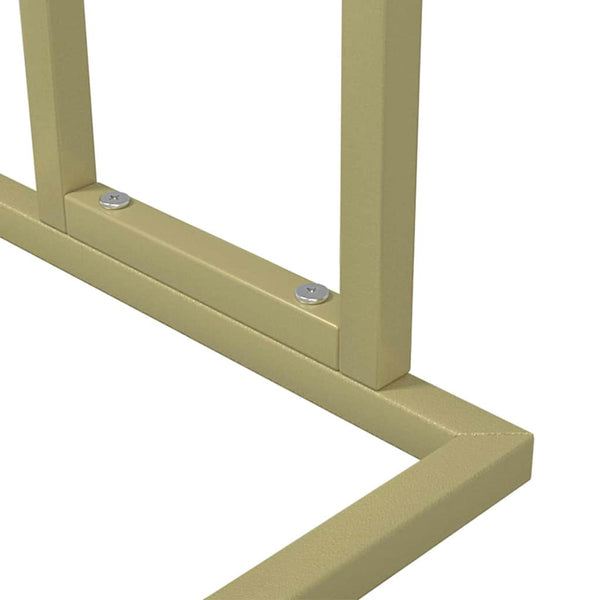 vidaXL Gold Towel Holder 48x24x78.5 cm Iron