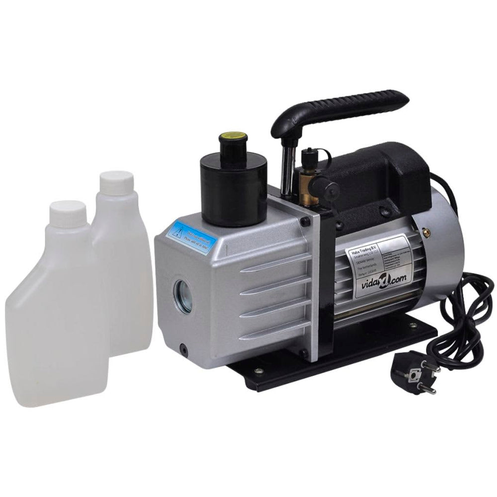 vidaXL Vacuum Pump with 4-Way Manifold Gauge Set for Air Conditioners