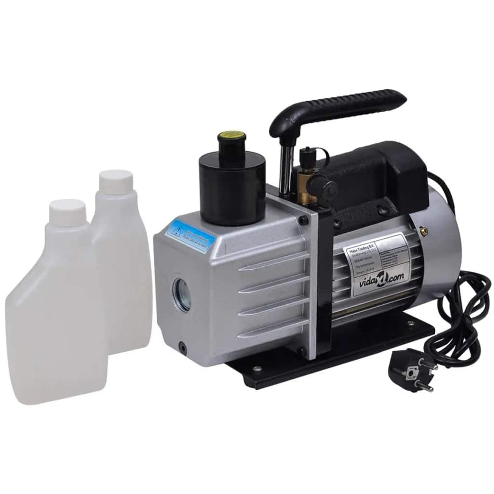 vidaXL Vacuum Pump with 2-Way Manifold Gauge Set for Air Conditioners