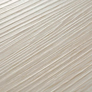 vidaXL Flooring Planks 18 pcs Classic White Oak 2.51 m² PVC