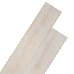 vidaXL Flooring Planks 18 pcs Classic White Oak 2.51 m² PVC