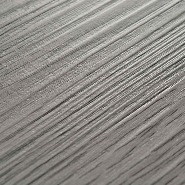 vidaXL Floor Planks 18 pcs Dark Grey 2.51 m² PVC