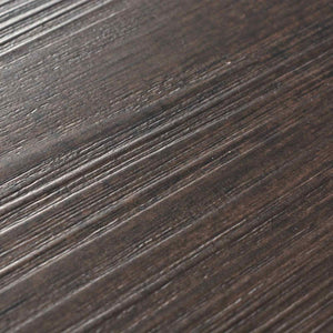vidaXL Flooring Planks 18 pcs Dark Brown 2.51 m² PVC