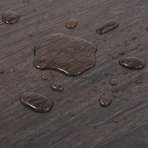 vidaXL Flooring Planks 18 pcs Dark Brown 2.51 m² PVC