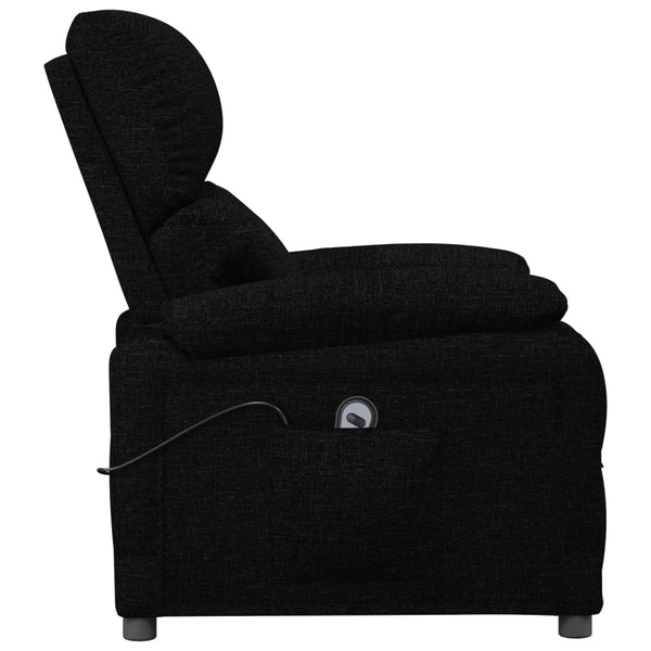 Relaxsessel Elektrisch Schwarz Stoff