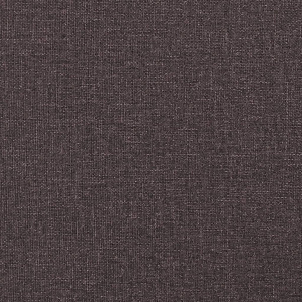 vidaXL Electric Recliner Dark Brown Fabric