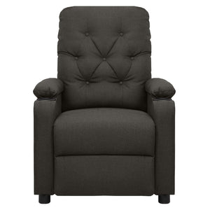 vidaXL Electric Massage Armchair Taupe Fabric